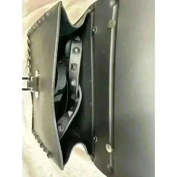 Black Studded Clutch Purse - Picture 5 of 5